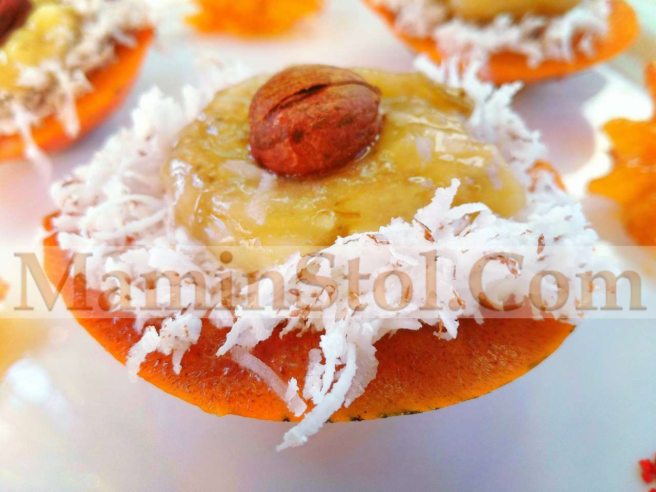 Быстрые пироженки из хурмы Быстрые пироженки из хурмы