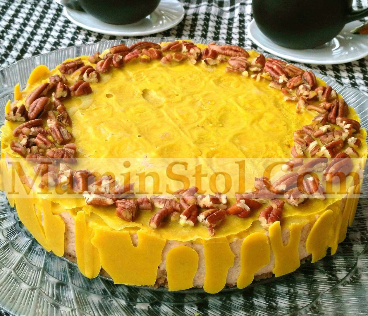 Кокосовый торт с айвой Кокосовый торт с айвой