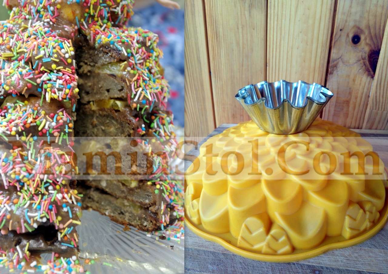 Торт-кукла на овсяном бисквите