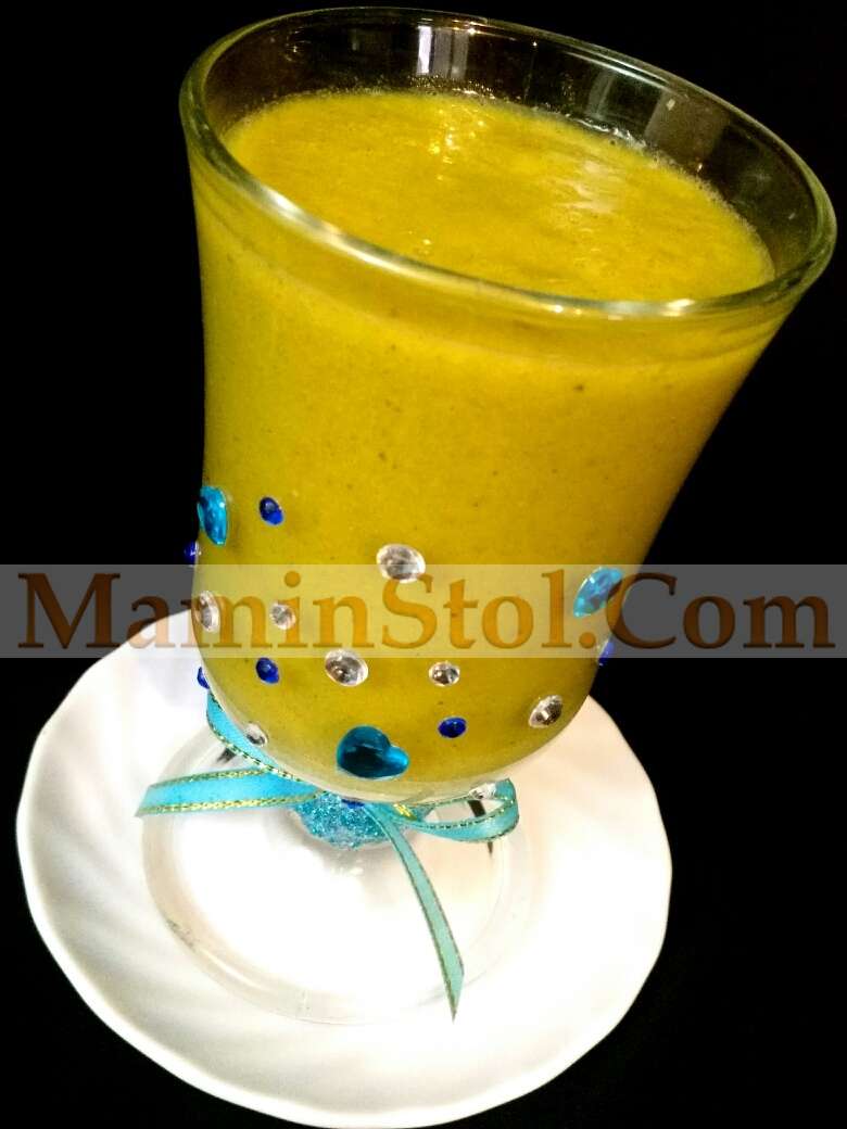 Супер-коктейль из цитрусовых с брокколи