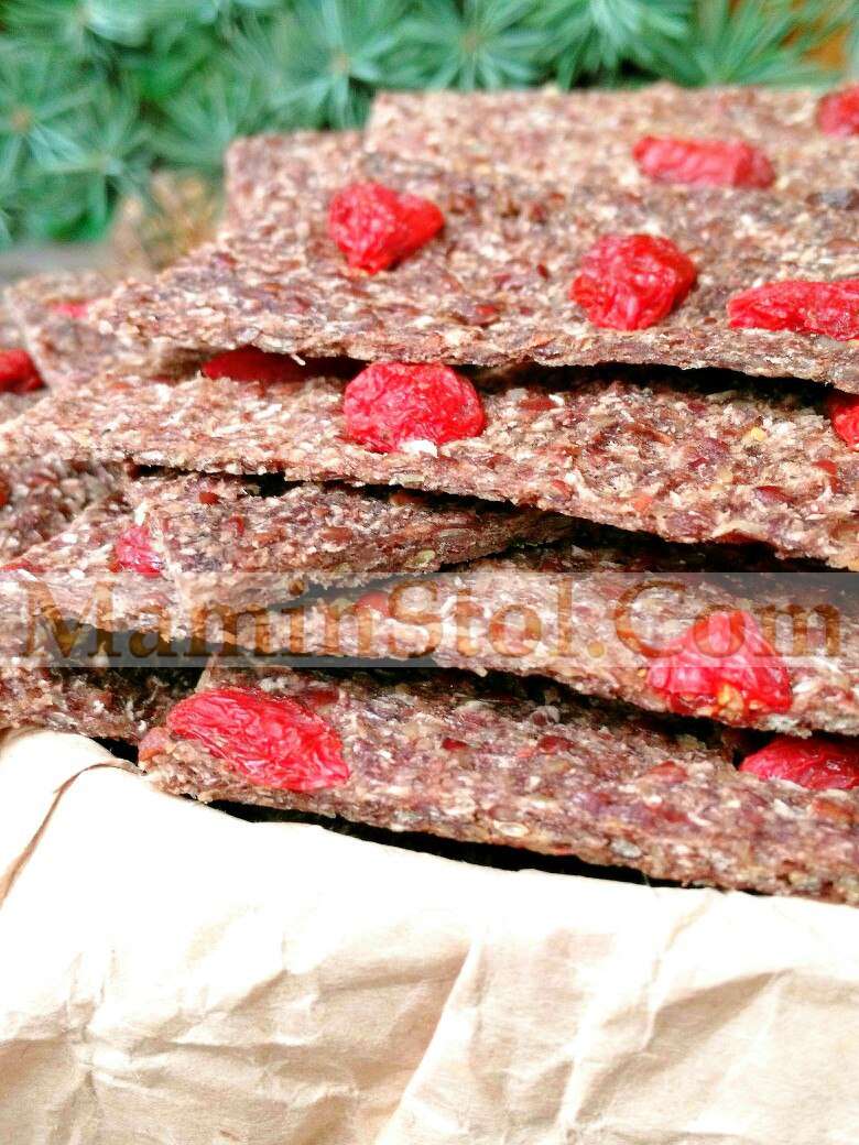 Печенье кокосовое с ягодами годжи Печенье кокосовое с ягодами годжи