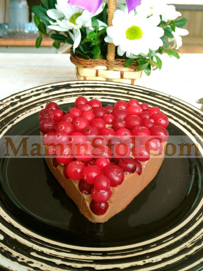 Шоколадное пралине с клюквой Шоколадное пралине с клюквой