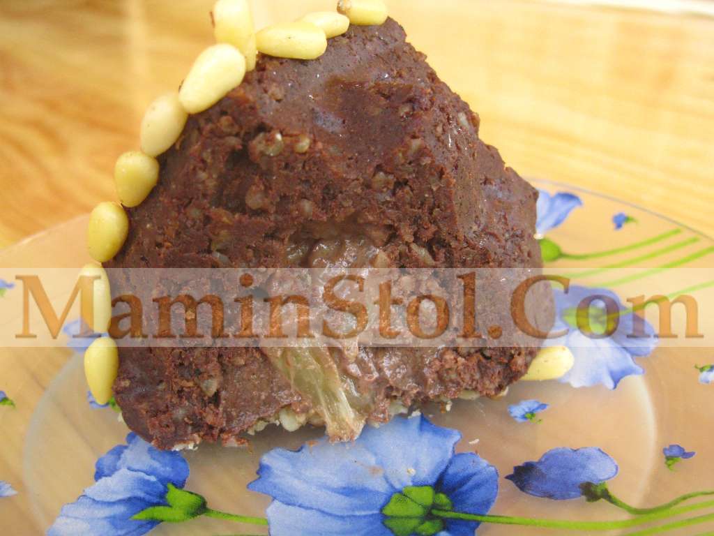 Шоколадный лава кейк с ананасом Шоколадный лава кейк с ананасом