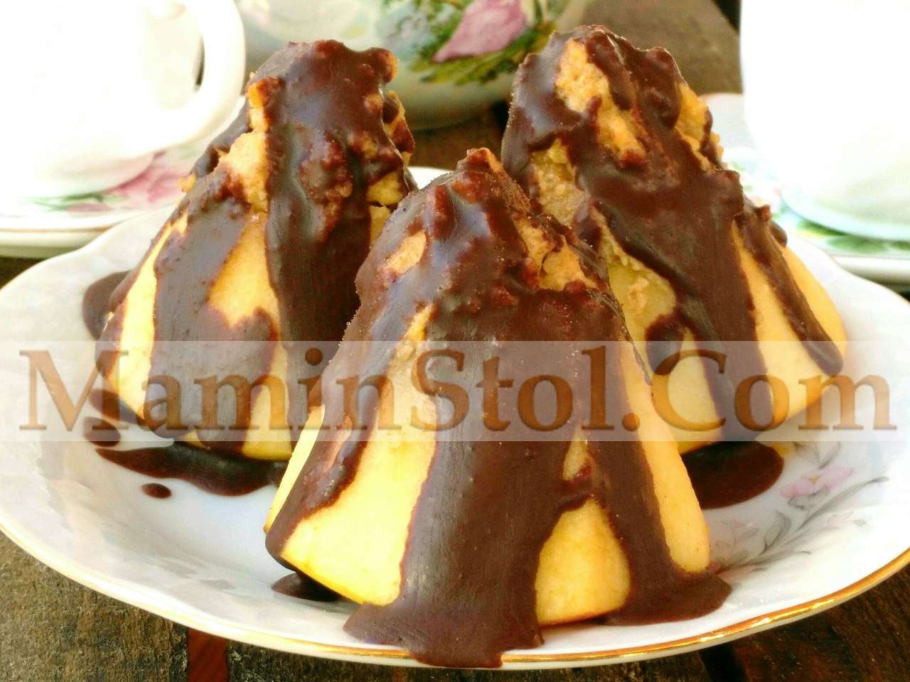 Яблоки, фаршированные тыквенным кремом Яблоки, фаршированные тыквенным кремом