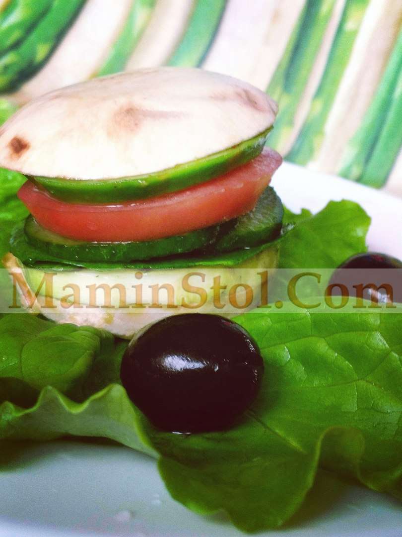 Быстрый грибной бургер Быстрый грибной бургер