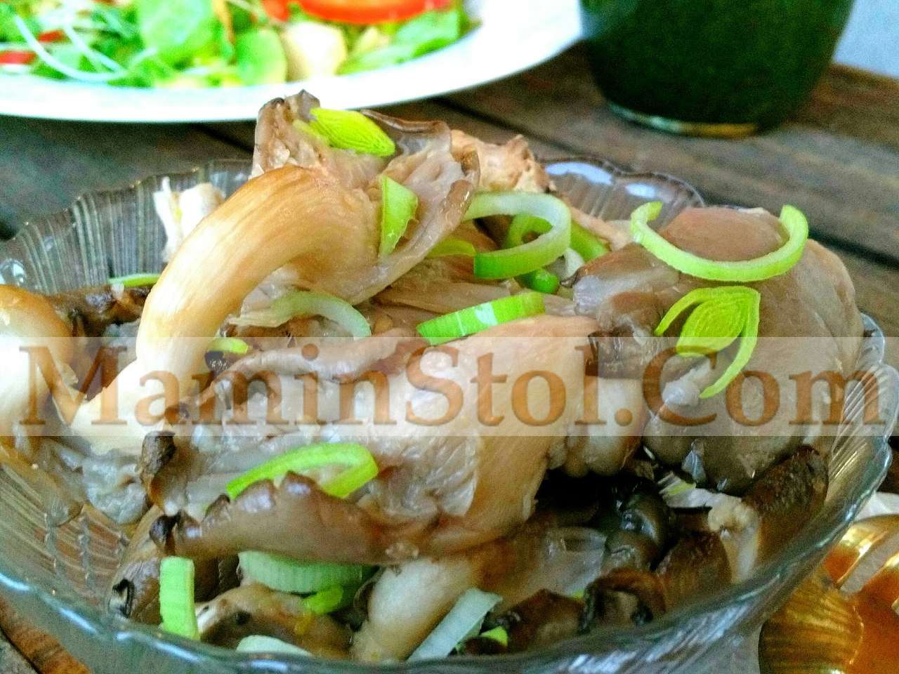 Печеные вешенки Печеные вешенки