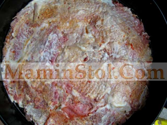 Свинные отбивные запеченные Свинные отбивные запеченные