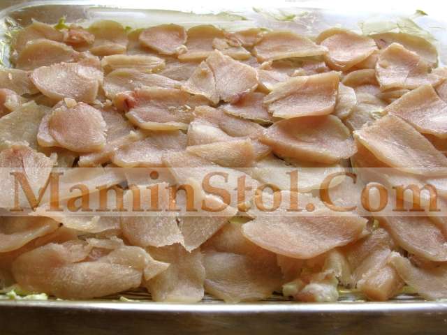 Заливной пирог с курицей Заливной пирог с курицей