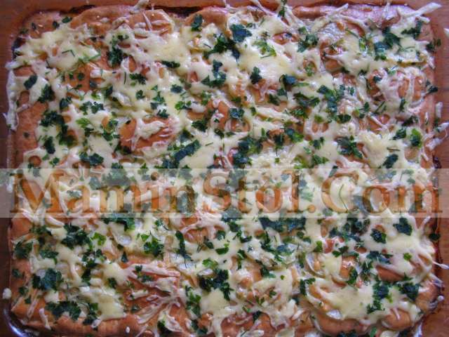 Заливной пирог с курицей Заливной пирог с курицей