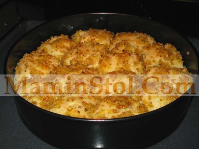 Венгерский дрожжевой пирог с шоколадной начинкой Венгерский дрожжевой пирог с шоколадной начинкой