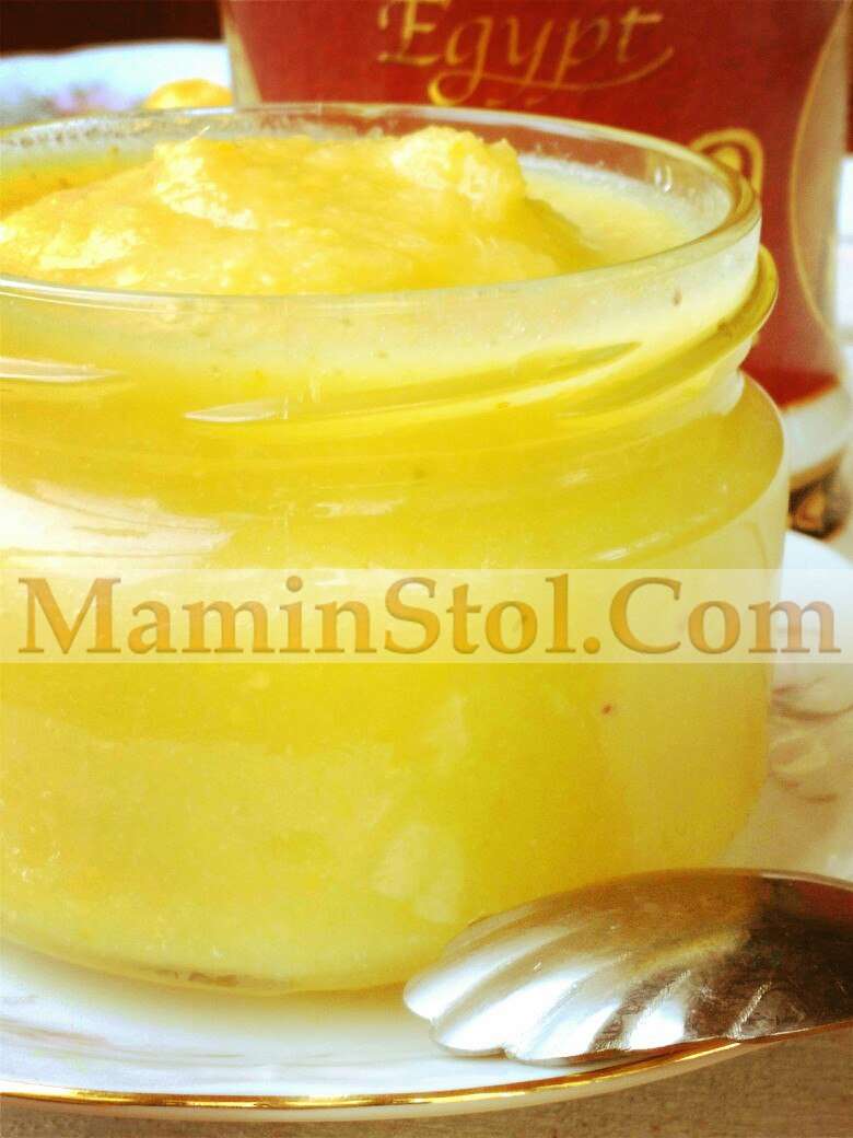 Имбирно-медовое пюре с лимонами Имбирно-медовое пюре с лимонами