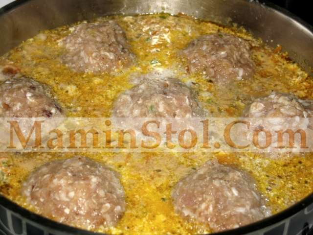 'Ёжики' сочные с капустой 'Ёжики' сочные с капустой